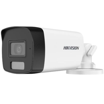Hikvision DS-2CE17D0T-EXLF 2MP 2.8mm IR + White Light Smart-Hybrid Bullet Kamera resmi