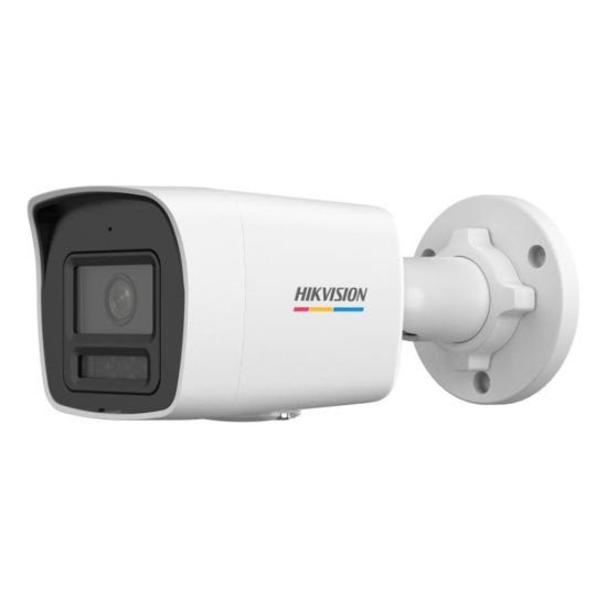 Hikvision DS-2CD1047G2H-LIUF 4MP 4mm Lens 30Mt. IR H.265+ Smart Hybrid Light Bullet IP Kamera – Dahili Mikrofon resmi