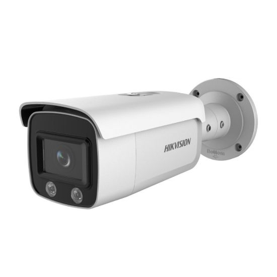 Hikvision DS-2CD2T47G2-L 4MP 4mm Lens 60Mt. IR H.265+ ColorVu Bullet IP Kamera resmi