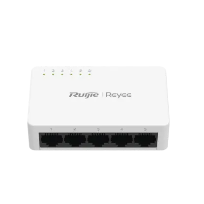 Ruijie Reyee RG‑ES05G‑L 5 Port 10/100/1000 Mbps Unmanaged Gigabit Switch – Hızlı ve Basit Ağ Genişletme resmi