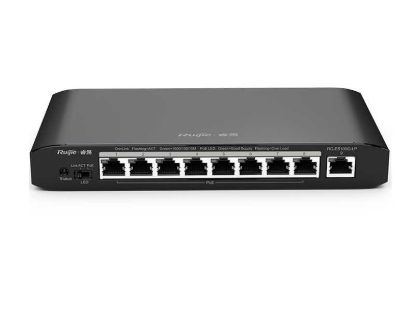 Ruijie Reyee RG‑ES109G‑LP‑L 9 Port Gigabit Unmanaged PoE+ Switch – 8 PoE+ Port & 54 W PoE resmi