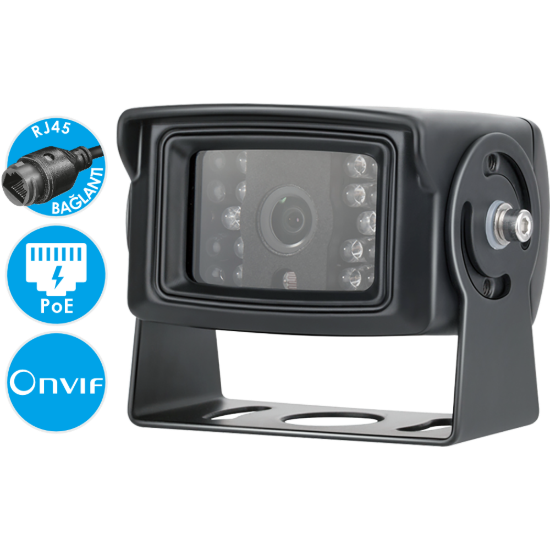 Nicecam NC122 2MP PoE IP Gece Görüşlü Geri Görüş Araç Kamerası resmi