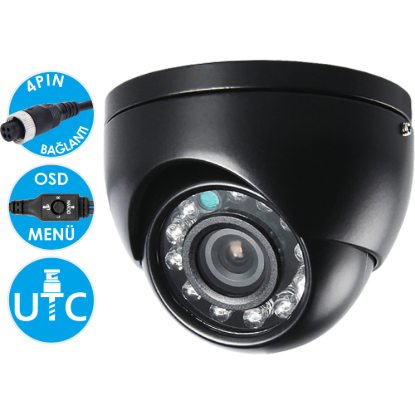 Nicecam NC622MA 2MP AHD Gece Görüşlü 4 Pin Araç İçi ve Yol Görüş Araç Kamerası resmi