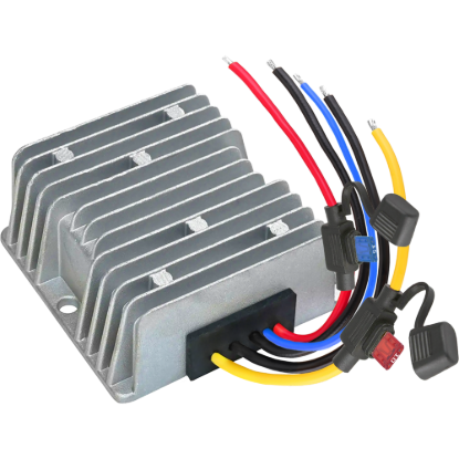 Nicecam NC-VD10A 8~40V → 12V 10A Oto Konvertör Su Geçirmez DC-DC Sigortalı Voltaj Dönüştürücü resmi