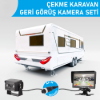 Nicecam NC-CKRS420P-V2 7 Inch Monitörlü AHD 4 Pin Geri Görüş Çekme Karavan Kamera Seti resmi