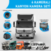 Nicecam NC-KS911EKO 2 Megapiksel 4 Kameralı Kayıtlı Monitörlü Kamyon/Tır Kamera Seti resmi