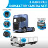 Nicecam NC-DKS911EKO 2 Megapiksel 4 Kameralı Kayıtlı Monitörlü Dorse Ayrımlı Kamyon/Tır Kamera Seti resmi