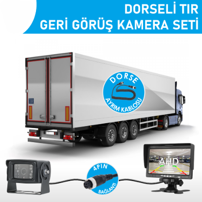 Nicecam NC-DKS920P 7″ Monitörlü AHD Geri Görüş Dorse Ayrımlı Kamyon/Tır Kamera Seti resmi