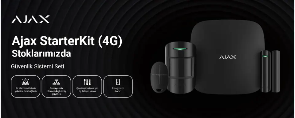 Ajax 4G alarm sistemleri